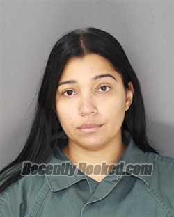 Booking photo from Bergen County, New Jersey