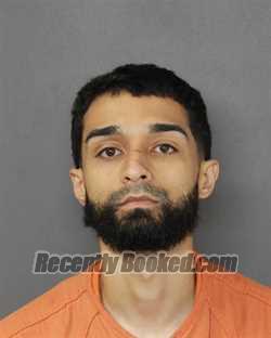 Booking photo from Bergen County, New Jersey