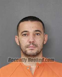 Booking photo from Bergen County, New Jersey