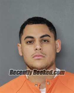 Booking photo from Bergen County, New Jersey