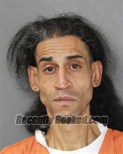 Booking photo from Bergen County, New Jersey