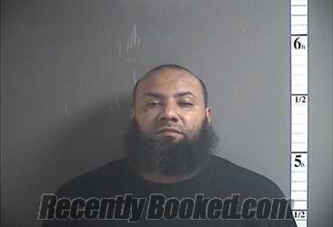 Booking photo from Cumberland County, New Jersey