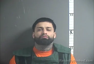 Booking photo from Cumberland County, New Jersey