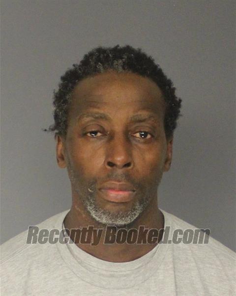 Booking photo from Essex County, New Jersey