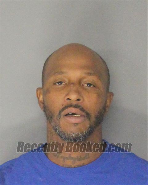 Booking photo from Essex County, New Jersey