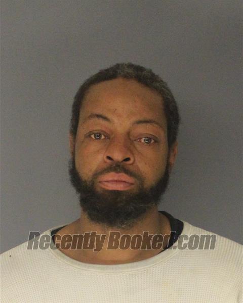 Booking photo from Essex County, New Jersey