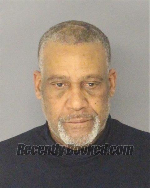 Booking photo from Essex County, New Jersey