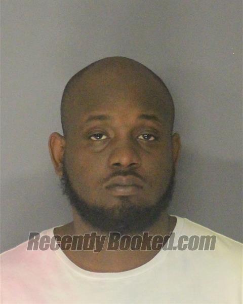 Booking photo from Essex County, New Jersey