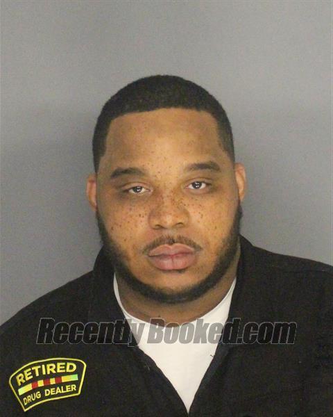 Booking photo from Essex County, New Jersey