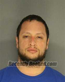 Booking photo from Essex County, New Jersey