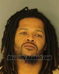 Booking photo from Essex County, New Jersey