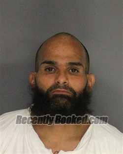 Booking photo from Essex County, New Jersey