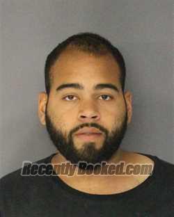 Booking photo from Essex County, New Jersey