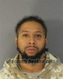 Booking photo from Essex County, New Jersey