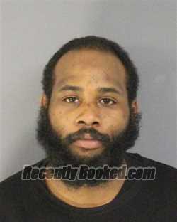 Booking photo from Essex County, New Jersey