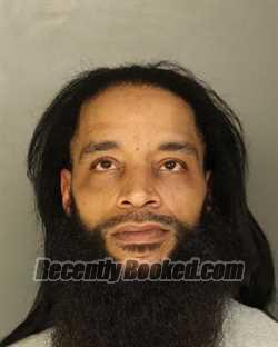 Booking photo from Essex County, New Jersey