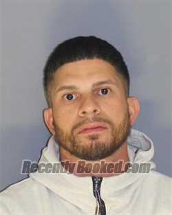 Booking photo from Essex County, New Jersey