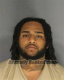 Booking photo from Essex County, New Jersey