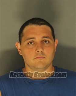 Booking photo from Essex County, New Jersey