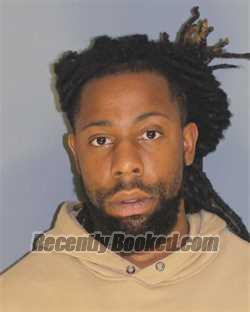 Booking photo from Essex County, New Jersey