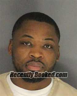 Booking photo from Essex County, New Jersey