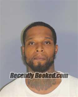 Booking photo from Essex County, New Jersey
