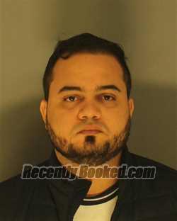 Booking photo from Essex County, New Jersey