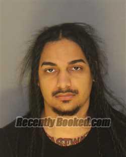 Booking photo from Essex County, New Jersey