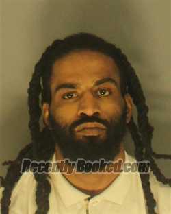 Booking photo from Essex County, New Jersey