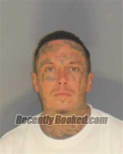 Booking photo from Essex County, New Jersey