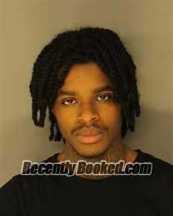 Booking photo from Essex County, New Jersey