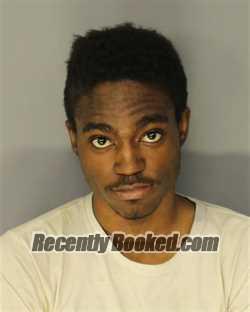 Booking photo from Essex County, New Jersey