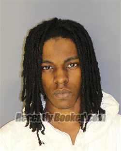 Booking photo from Essex County, New Jersey