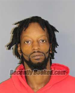 Booking photo from Essex County, New Jersey