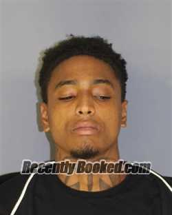 Booking photo from Essex County, New Jersey