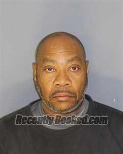 Booking photo from Essex County, New Jersey