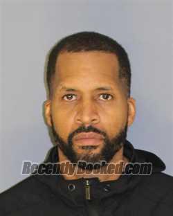 Booking photo from Essex County, New Jersey