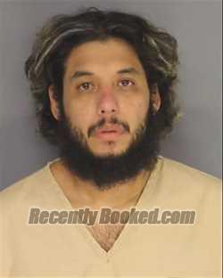 Booking photo from Essex County, New Jersey