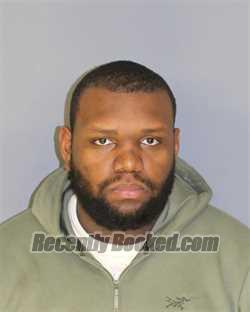 Booking photo from Essex County, New Jersey