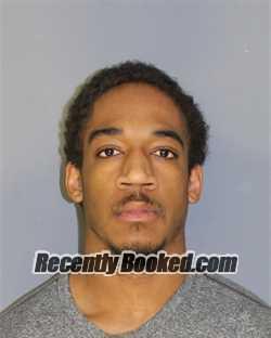 Booking photo from Essex County, New Jersey