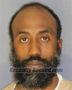 Booking photo from Essex County, New Jersey