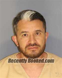 Booking photo from Essex County, New Jersey