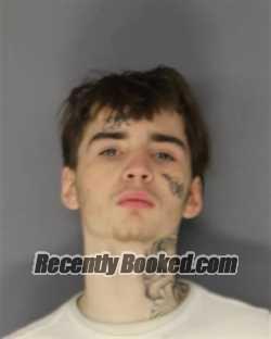 Booking photo from Essex County, New Jersey