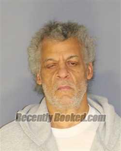 Booking photo from Essex County, New Jersey