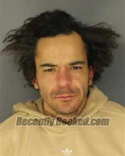 Booking photo from Essex County, New Jersey