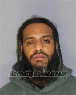 Booking photo from Essex County, New Jersey