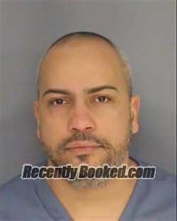 Booking photo from Essex County, New Jersey