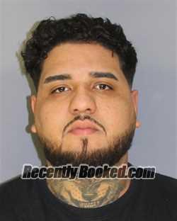 Booking photo from Essex County, New Jersey