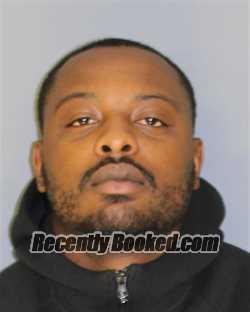 Booking photo from Essex County, New Jersey