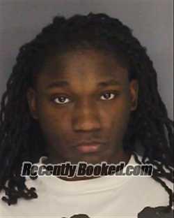 Booking photo from Essex County, New Jersey